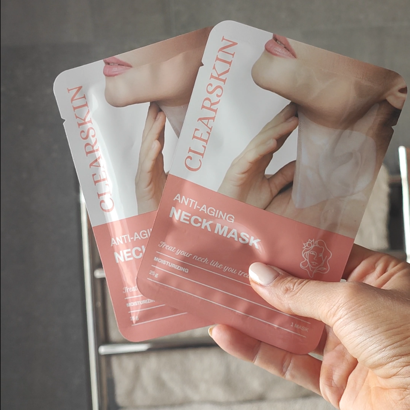 Anti-Aging Neckmask - 4 pcs
